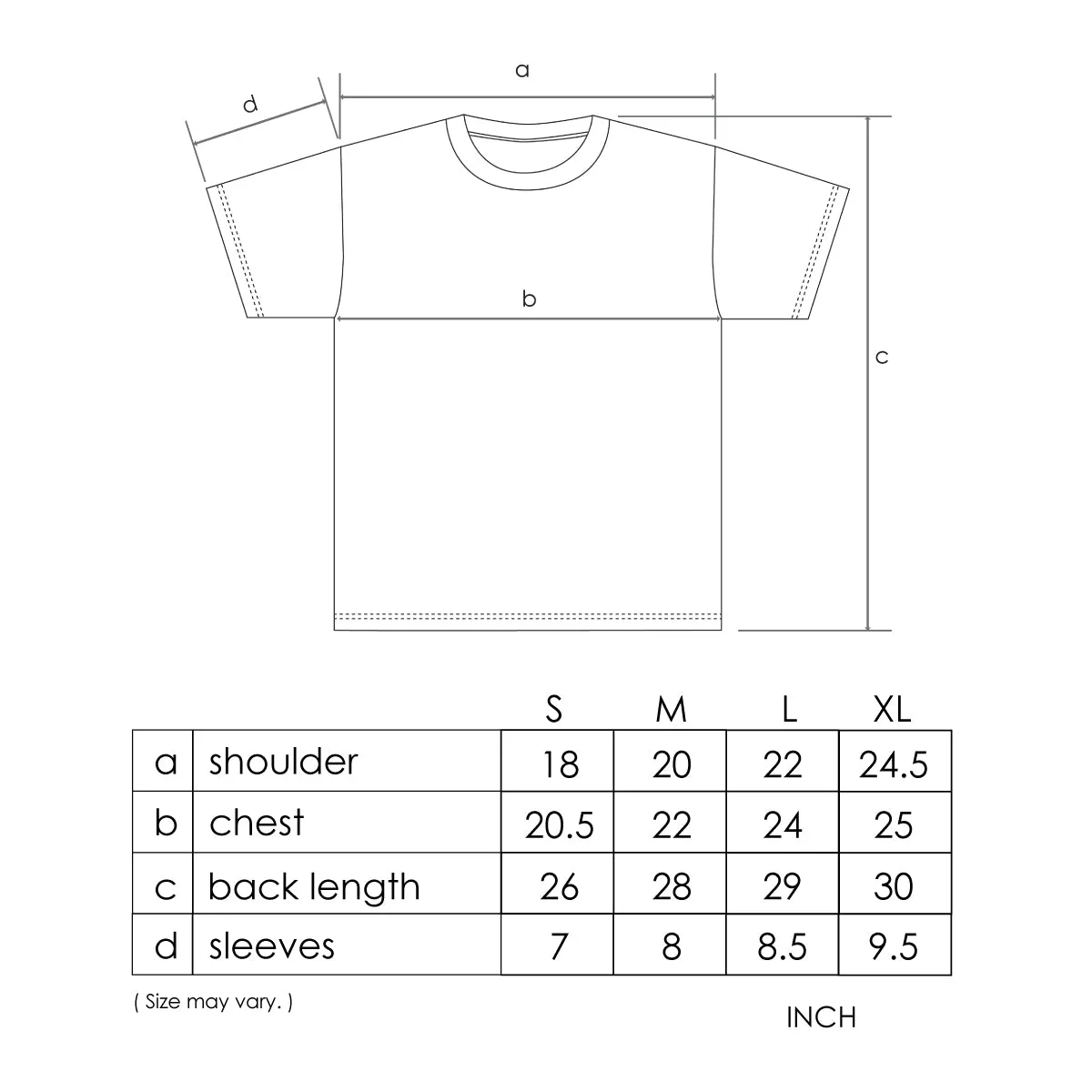 25 EXP POCKET TEE (BLACK)