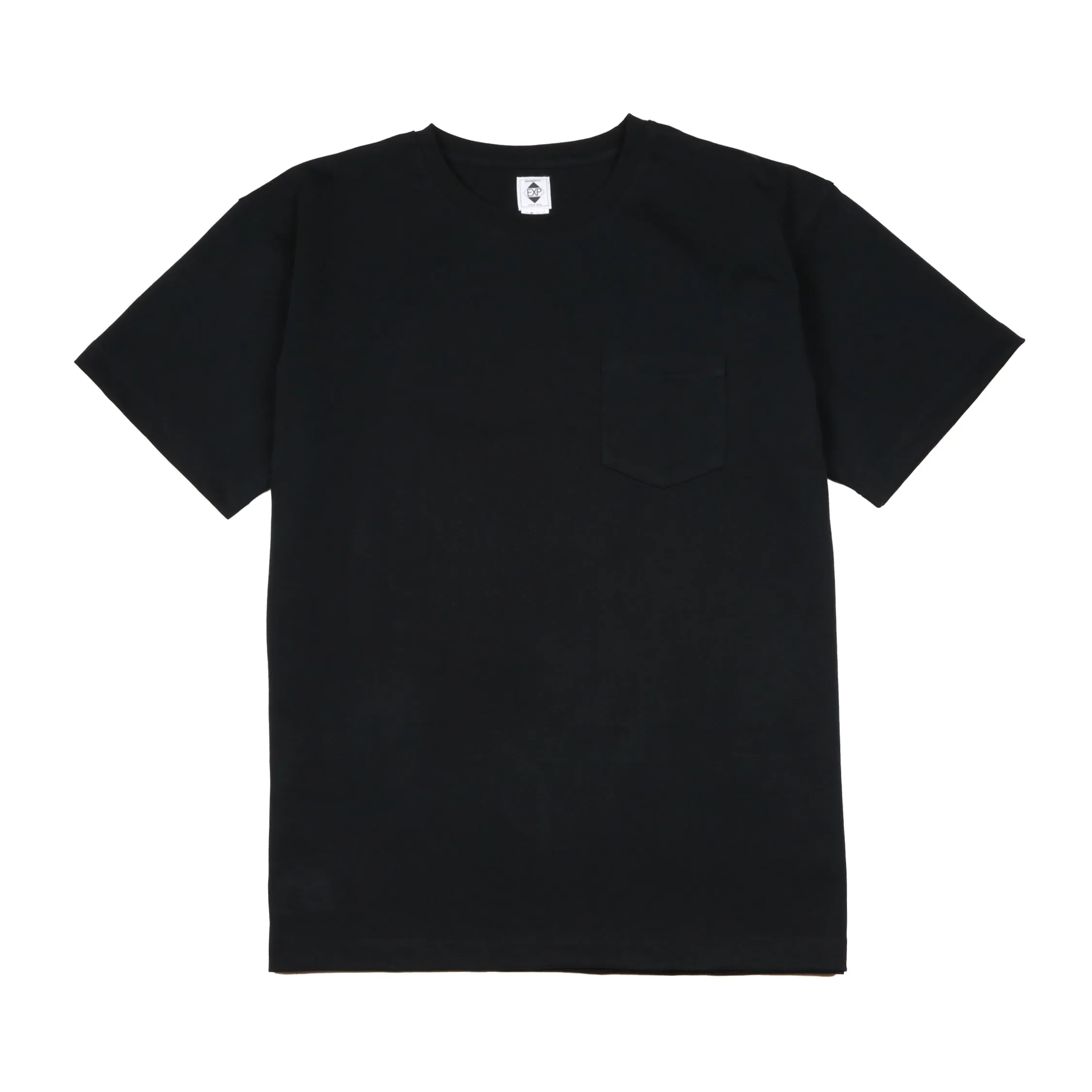 25 EXP POCKET TEE (BLACK)