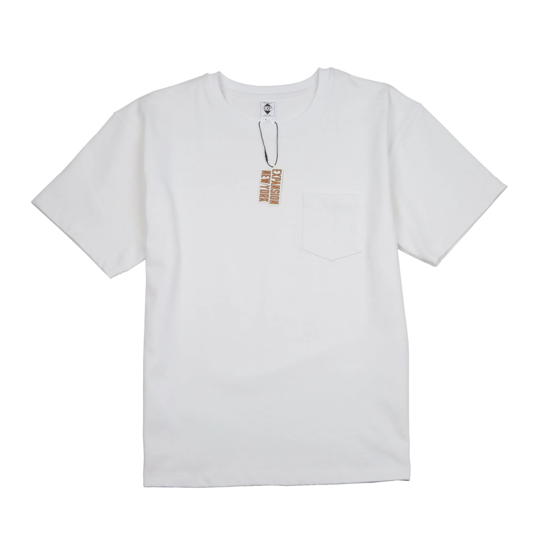 25 EXP POCKET TEE (WHITE)