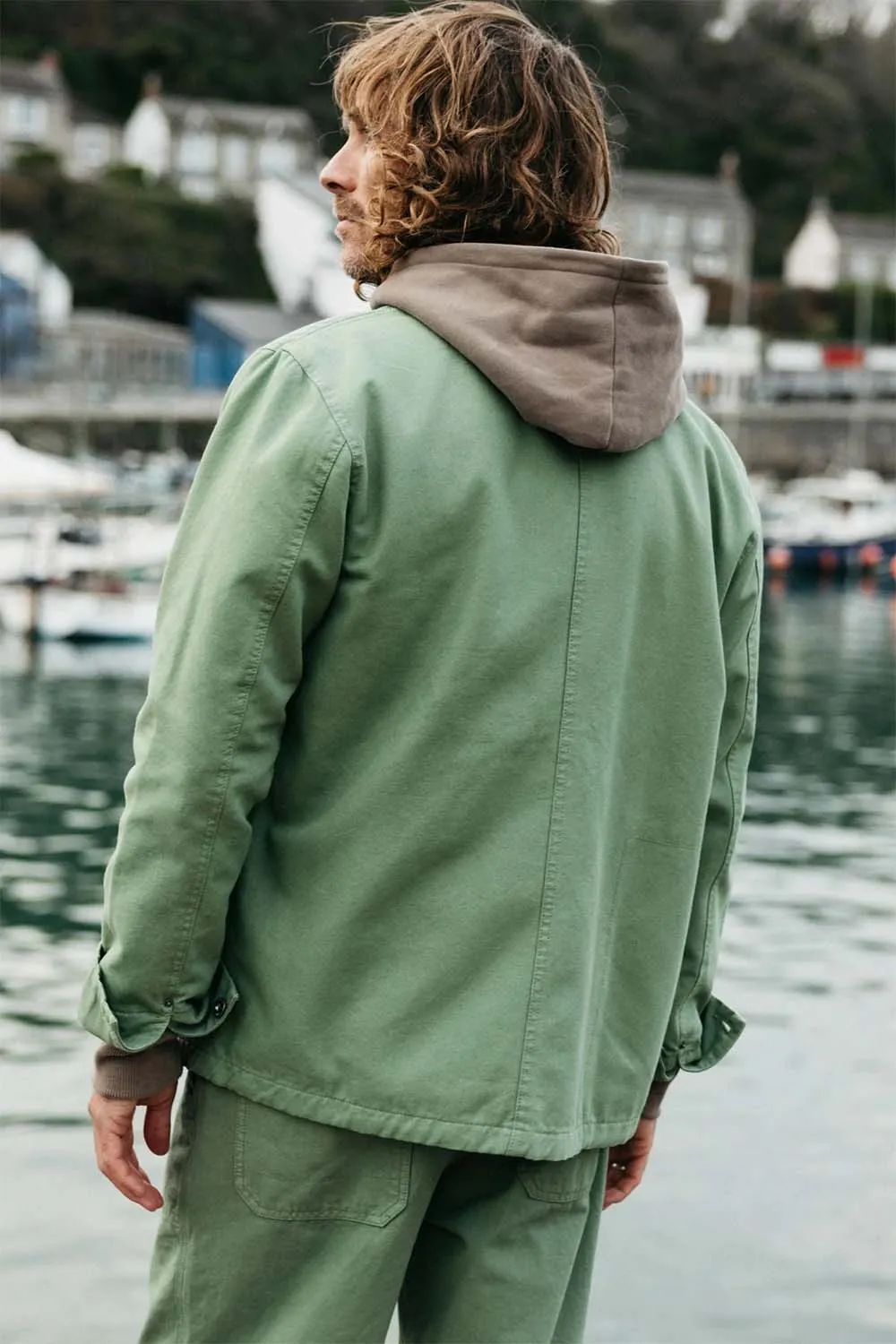 BASSET FLANNEL LINED JACKET Wild Sage