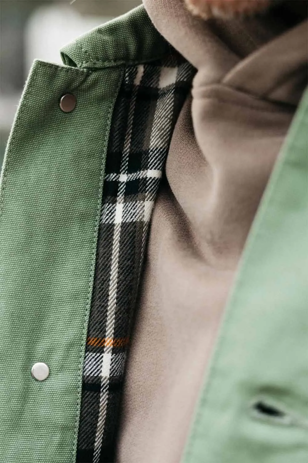 BASSET FLANNEL LINED JACKET Wild Sage
