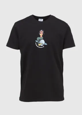 BILLIONAIRE BOYS CLUB:  MERMAID SS TEE [BLACK]
