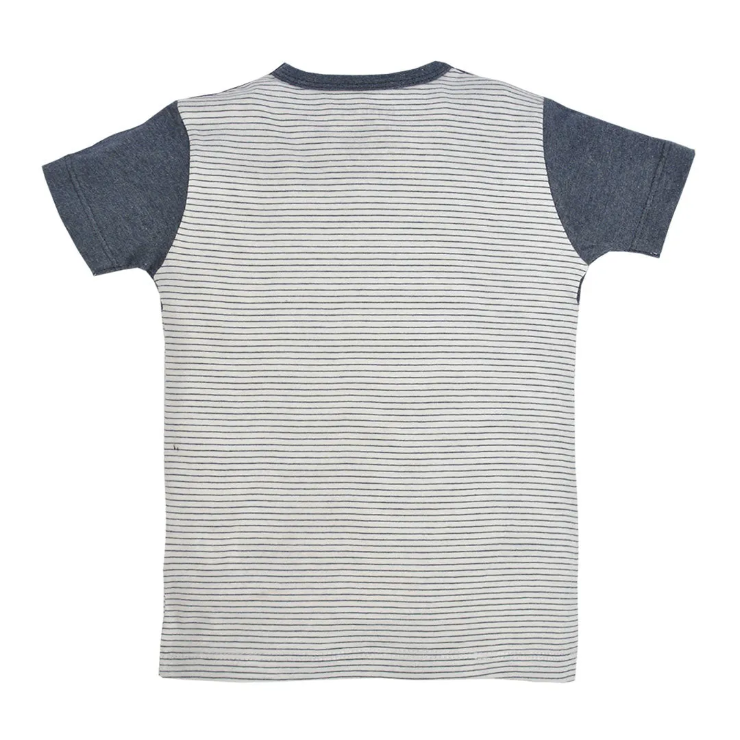 Black Striped Tee