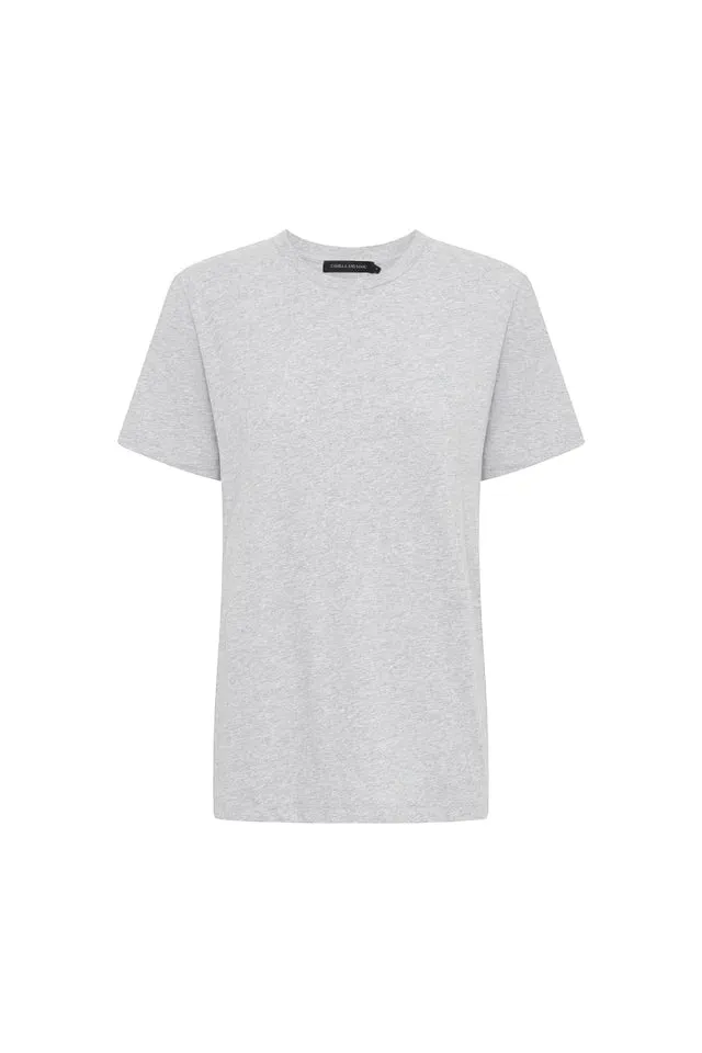 Camilla and Marc Gerard Lightweight Tee in Grey Marle