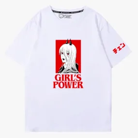 Chainsaw Man Girls Power Animecore T-Shirt