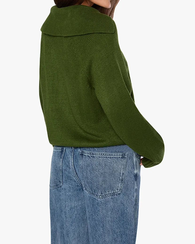 Collar V Neck Sweater