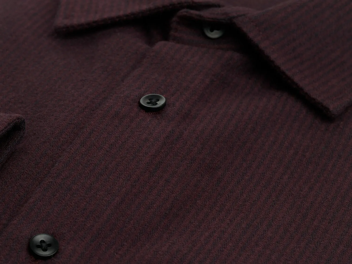 Flannel Shirt Alcea Bordeaux