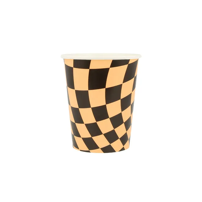 Halloween Checker Cups