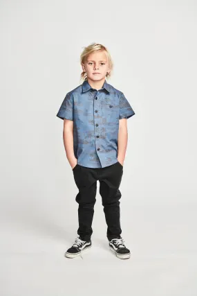 ISLANDHANG SHIRT DK DENIM