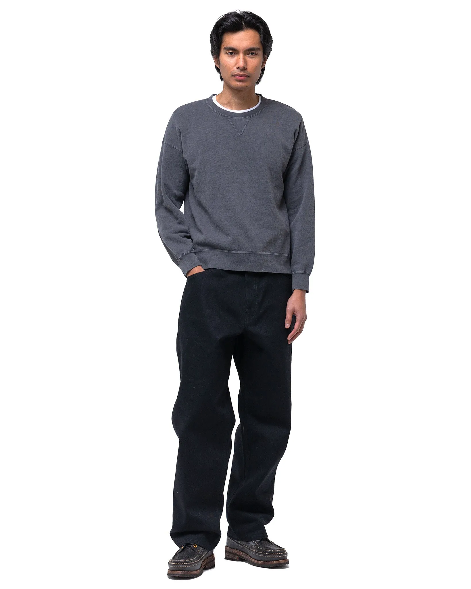 Jumbo SB Sweat L/S Damaged Black