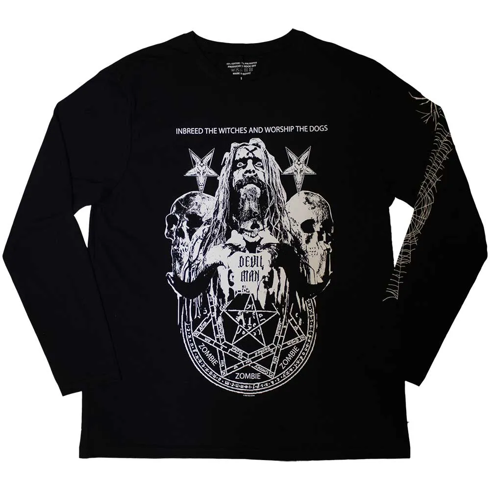Rob Zombie "Devil Man" Long Sleeve T shirt