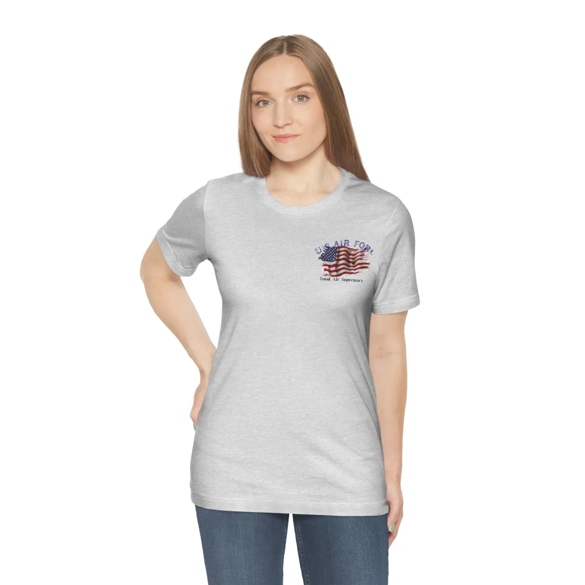 T-Shirt Classic Jersey Short Sleeves ( U.S Air Force ) Military Style