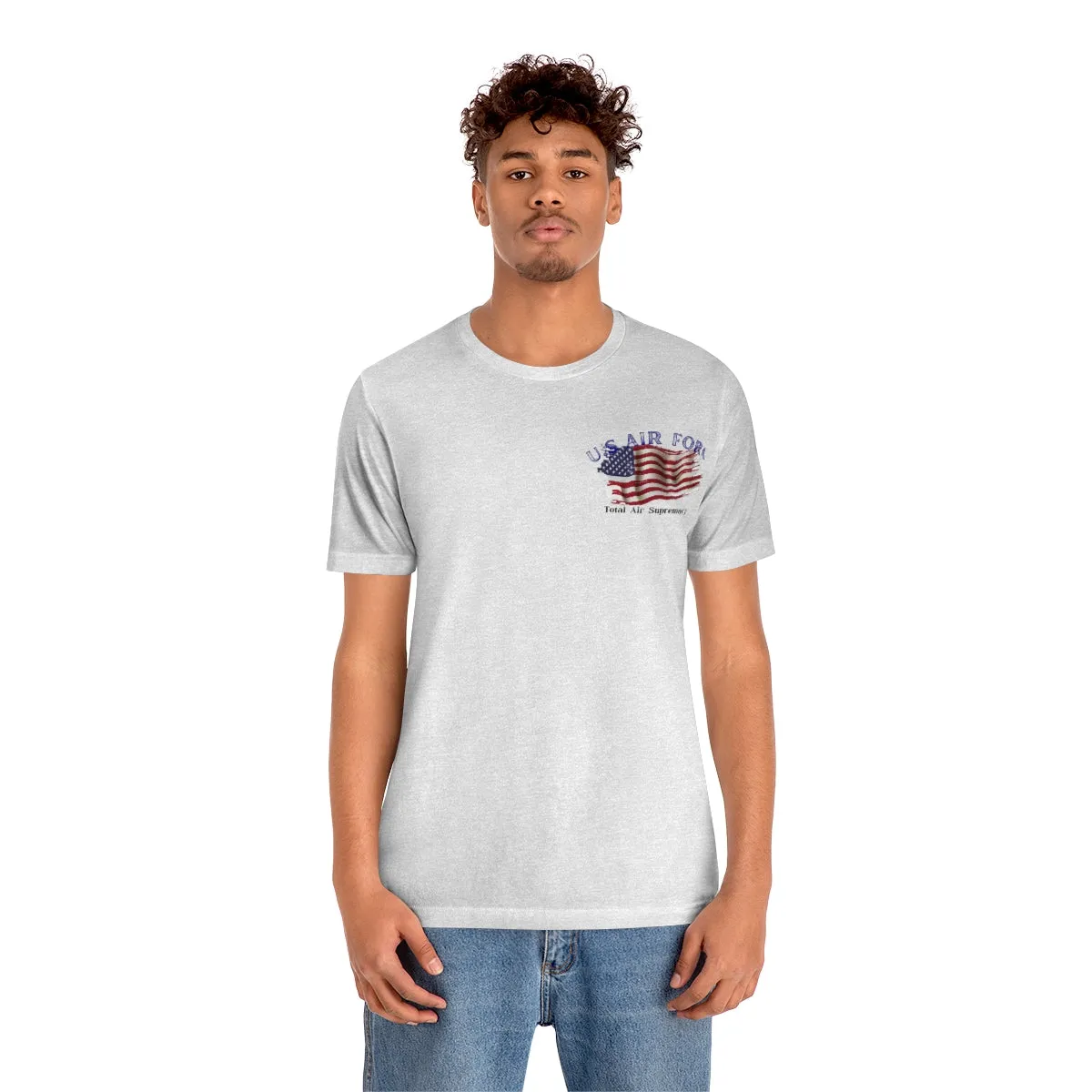T-Shirt Classic Jersey Short Sleeves ( U.S Air Force ) Military Style
