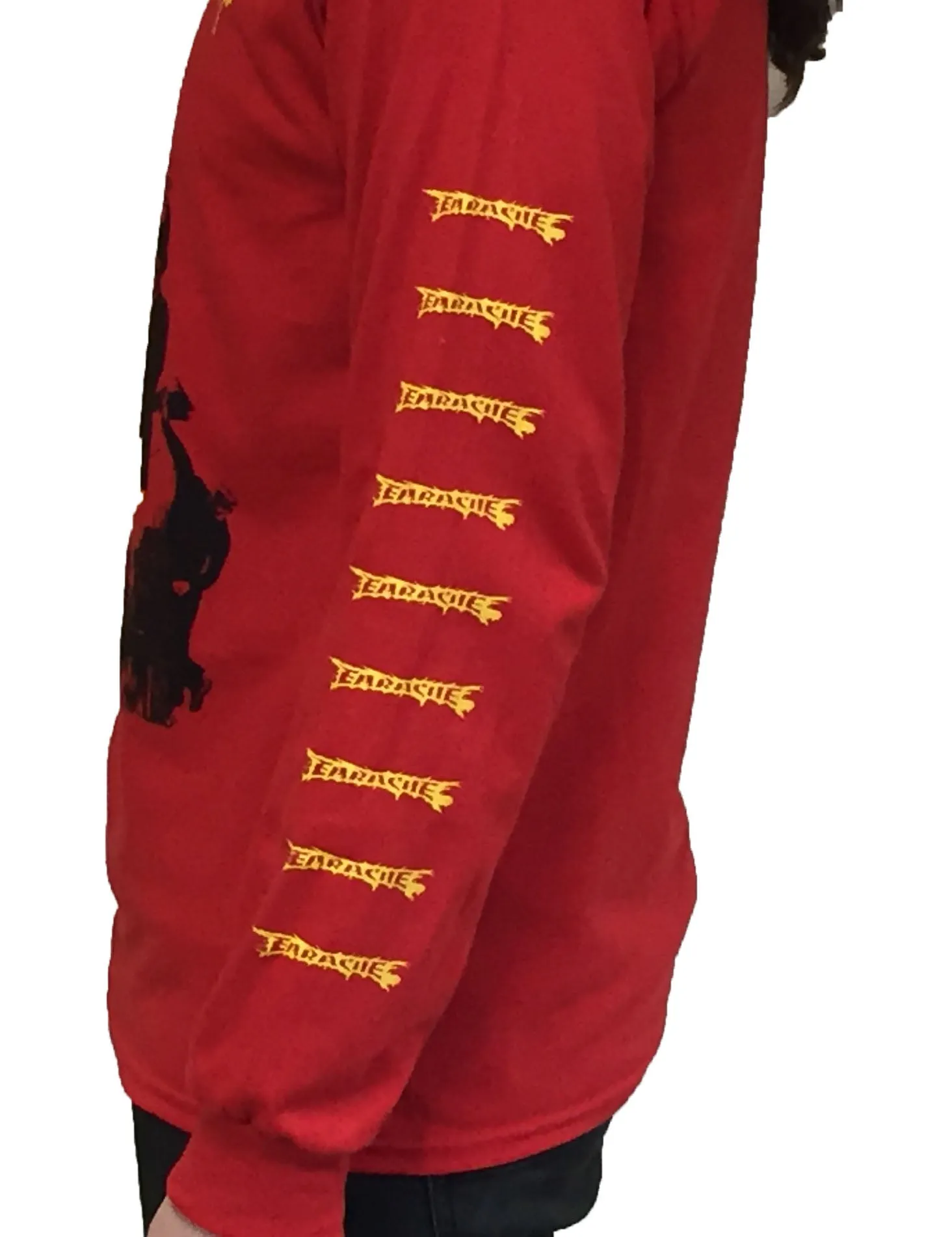 Terrorizer "World Downfall" Red Long Sleeve Shirt