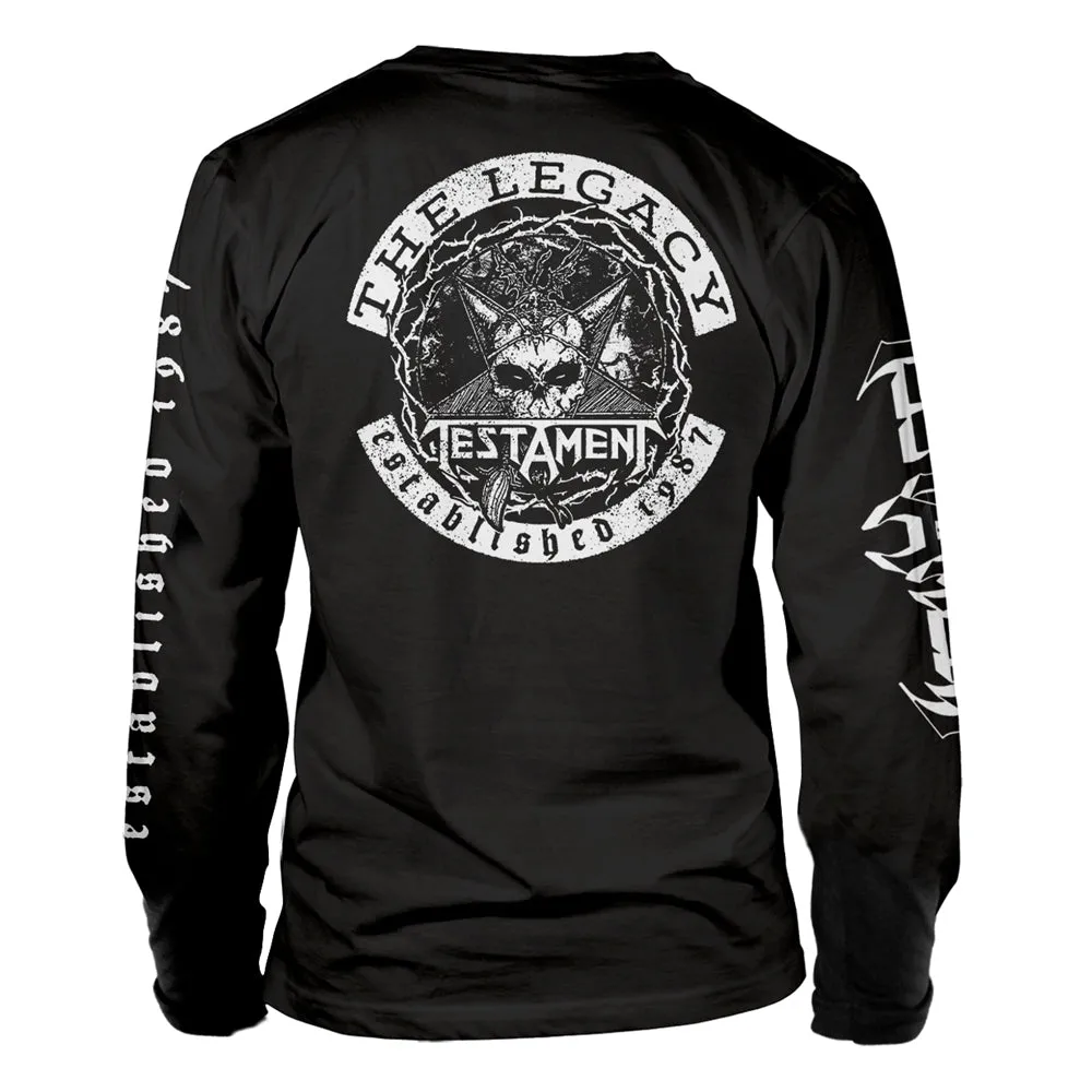 Testament "The Legacy" Black Long Sleeve T shirt